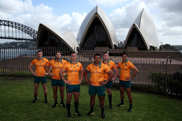 The Wallabies jersey launch for the 2025 British & Irish Lions Tour at The Royal Botanic Gardens.