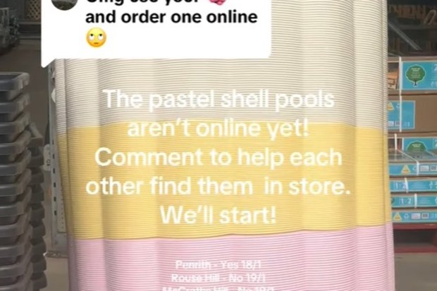 bunnings pastel clam shells