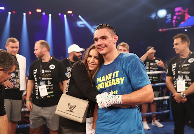 Tim Tszyu and Alexandra Constantine