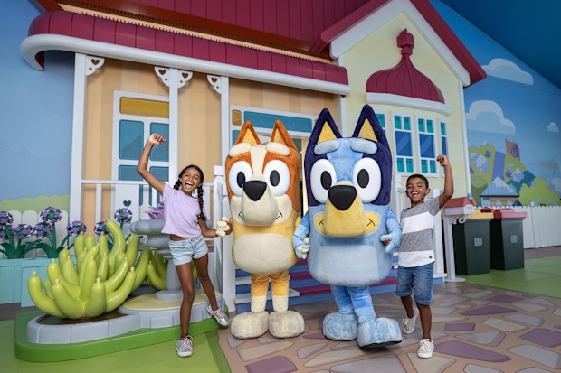 Families are set to flock to Brisbane, Queensland to visit the new Bluey's World.