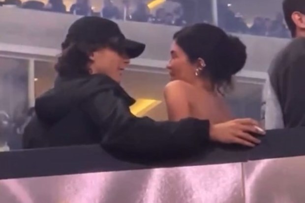Kylie Jenner and Timothee Chalamet caught kissing