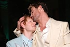 Ed Sheeran and Chris Hemsworth attend The 2024 Met Gala Celebrating "Sleeping Beauties: Reawakening Fashion" at The Metropolitan Museum of Art on May 06, 2024 in New York City. 