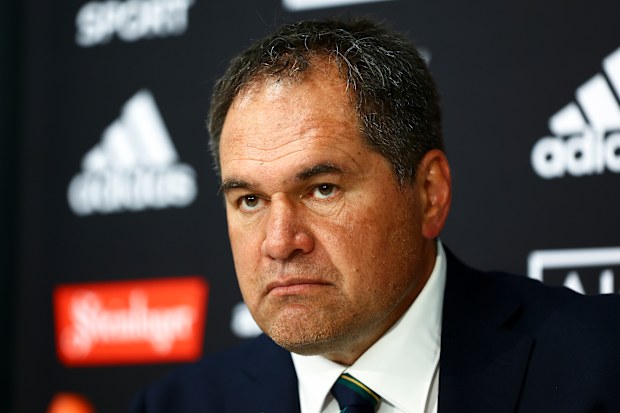 Coach Dave Rennie of Australia after the Bledisloe Cup.