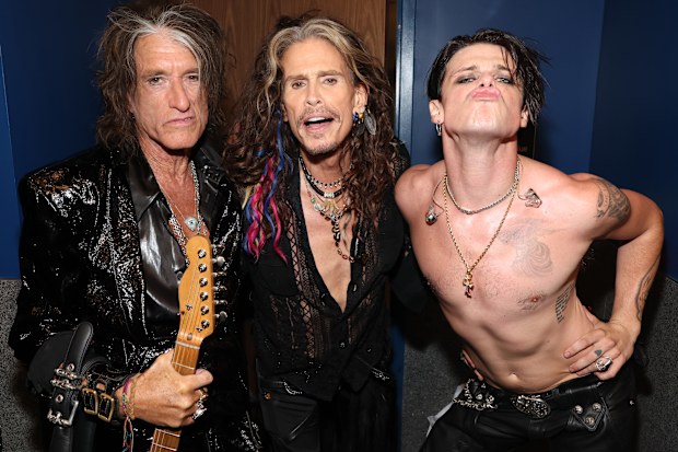 Yungblud, Steven Tyler and Joe Perry