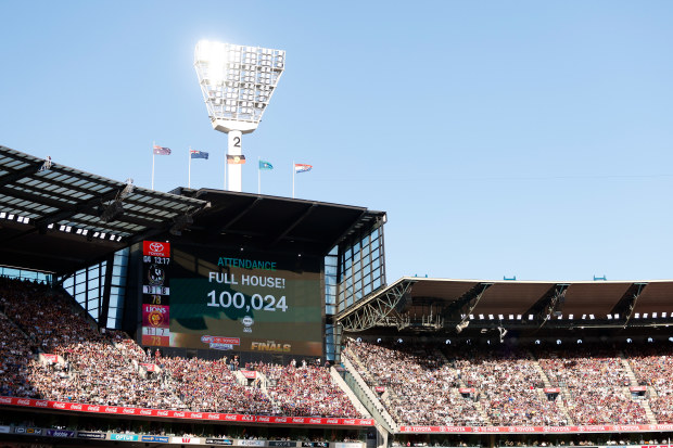 The AFL grand final will remain at the MCG until at least 2059.