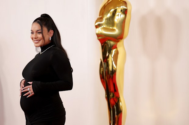 Vanessa Hudgens attends the 96th Annual Academy Awards on March 10, 2024 in Hollywood, California.