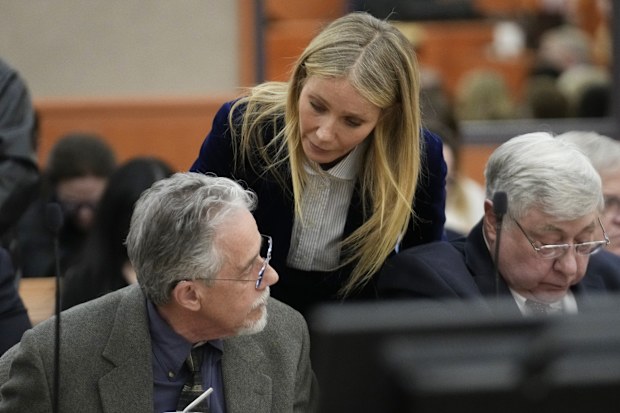 Gwyneth Paltrow and Terry Sanderson