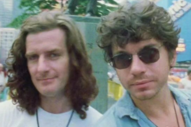 Ollie Olsen and Michael Hutchence