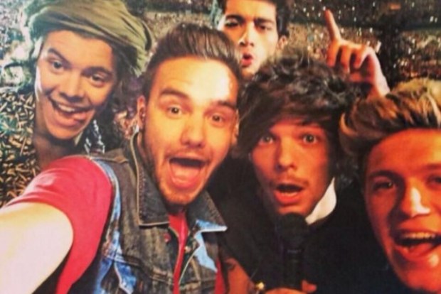 One Direction stars Niall Horan, Zayn Malik, Harry Styles, Louis Tomlinson and Liam Payne. 