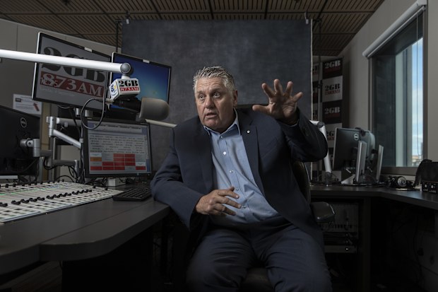 UNDER EMBARGO UNTIL NOVEMBER 2018 Ray Hadley, 2GB Radio for AFR Magazine Power Issue 2018 Monday 10th September.