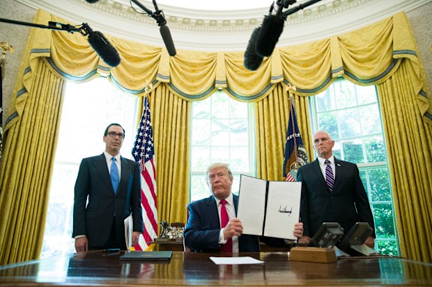 The announcement by Hassan Rouhani comes as Iran faces crushing American sanctions after the US pulled out of its nuclear deal with world powers last year.
