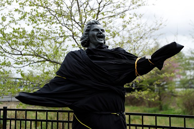 Kate Smith statue covered following racist controversy