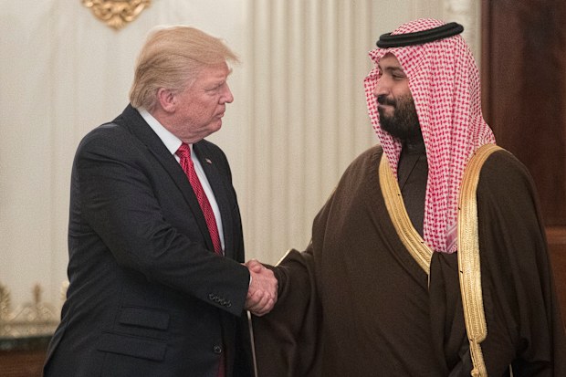 Trump, Mohammed bin Salman bin Abdulaziz Al Saud.