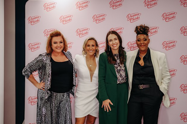 Shelly Horton, Emma Isaccs, Jacinda Ardern, Azure Antoinette