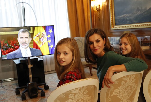 Spanish royal family Christmas