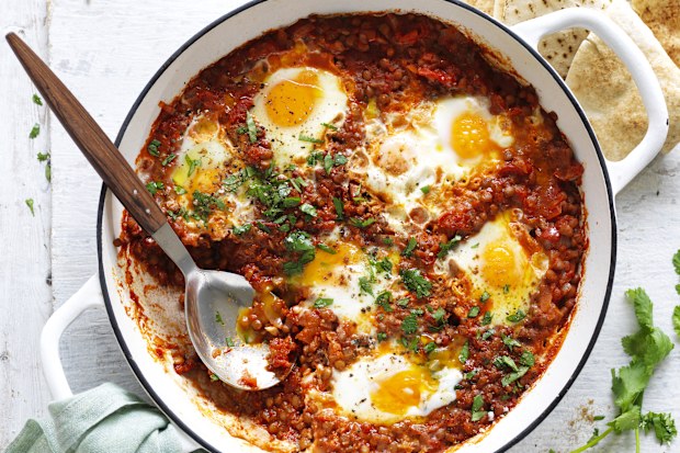 Quick Shakshuka Eggs