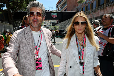 Patrick Dempsey and Jillian Fink