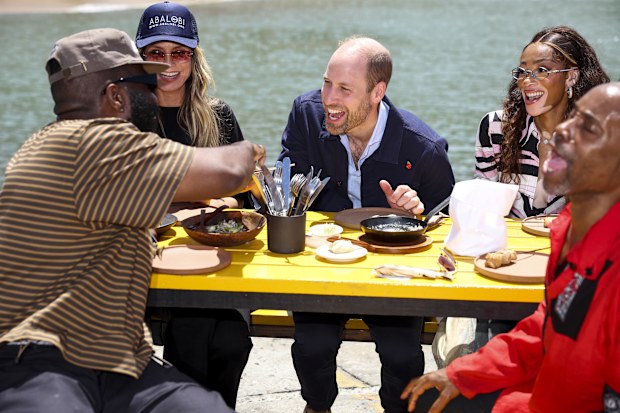 Prince William, Prince of Wales, Heidi Klum, Winnie Harlow, Billy Porter and Tobe Nwigwe 