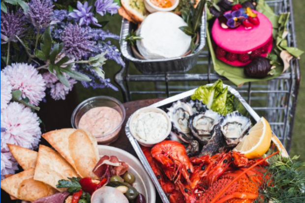The Grounds in Sydney's 'Date Night' restaurant-quality delivery meal for Valentine's Day.
