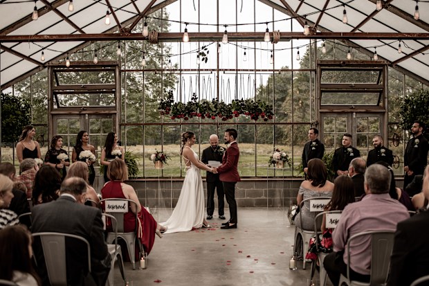 My Wedding Day Brittany Cherchian elopement second wedding puppy proposal