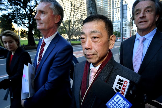 Mr Yee told the inquiry he and nine other apparent donors wrote the $900 cheques in the knowledge that soon afterwards they would be reimbursed in cash via backbencher Ernest Wong (Pictured).