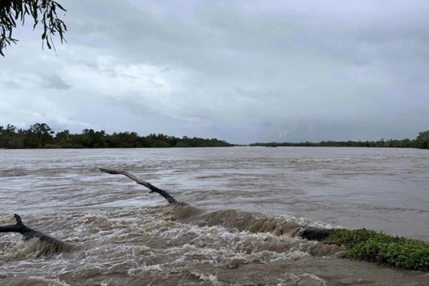 Major flooding is occurring across parts of the Kimberly in WA, with Fitzroy Crossing now resembling an inland sea. 