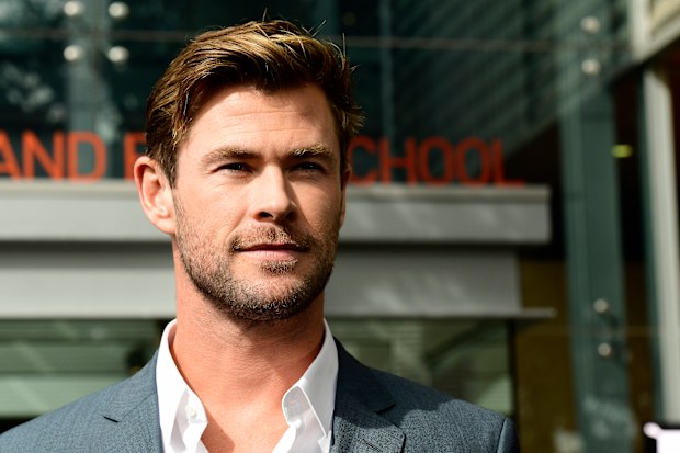 Australian actor and Thor star Chris Hemsworth