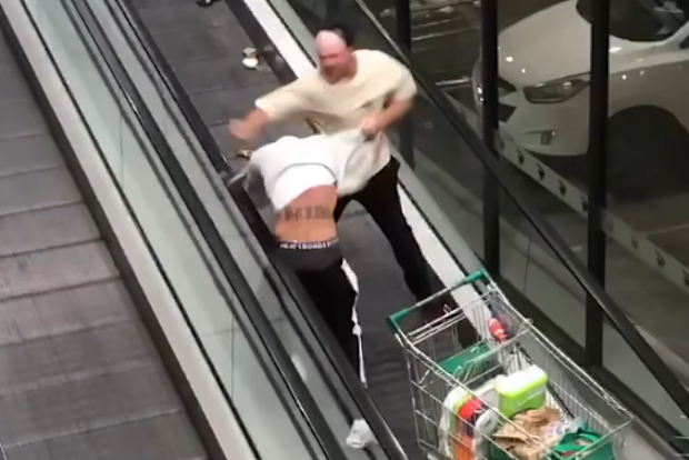 Police investigate shopping centre hammer fight on NSW Central Coast