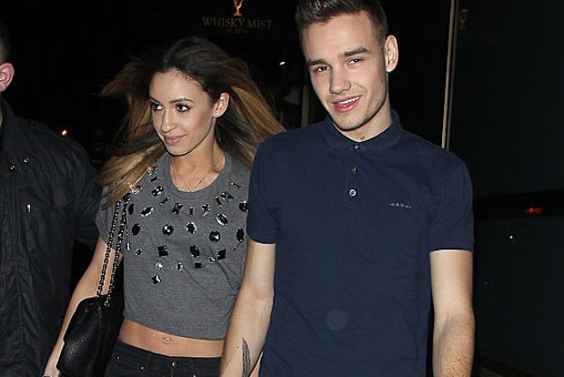 LONDON, UNITED KINGDOM - APRIL 02: Danielle Peazer and Liam Payne at Whiskey Mist night club  on April 2, 2013 in London, England. (Photo by Mark Robert Milan/FilmMagic)