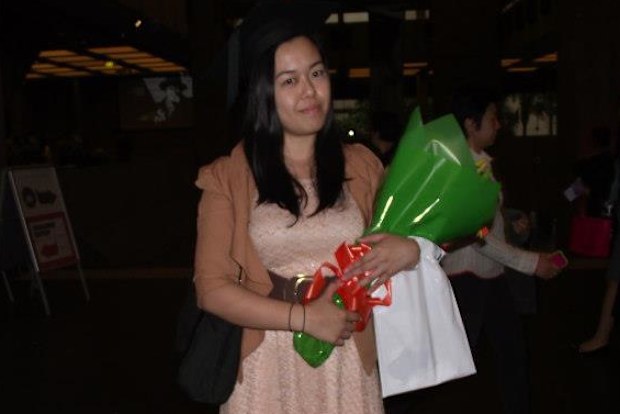 Katherine Tran before she was diagnosed with cervical cancer.