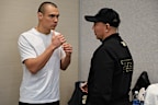 <p>Kostya Tszyu is in the house to watch his son Tim's world title fight against Russian Bakhram Murtazaliev.</p><p>Tszyu senior has only watched Tszyu fight once in person — eight years ago now.</p><p>With nerves high, Kostya made a promise.</p><p>"I am a proud father," he told Main Event.</p><p>"It's important for my kid to be here. First of all, I don't want to interrupt him in the ring and I promised him not to scream ... last time I couldn't help myself."﻿</p>