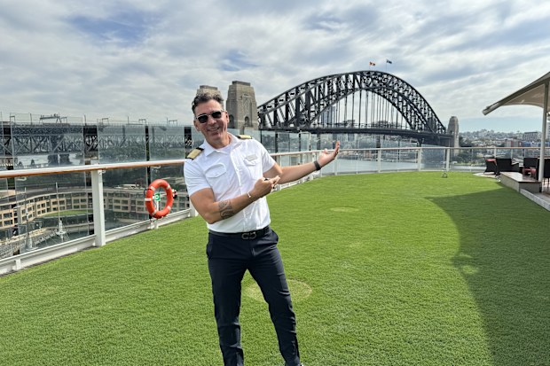 Mario Valentino, Hotel Director at Celebrity Cruises