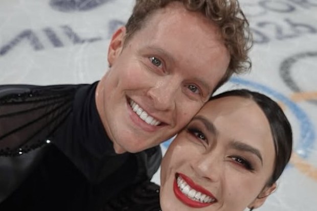 Olympic ice dancers Madison Chock and Evan Bates are partners on and off the ice.