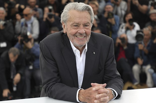 Alain Delon in 2019