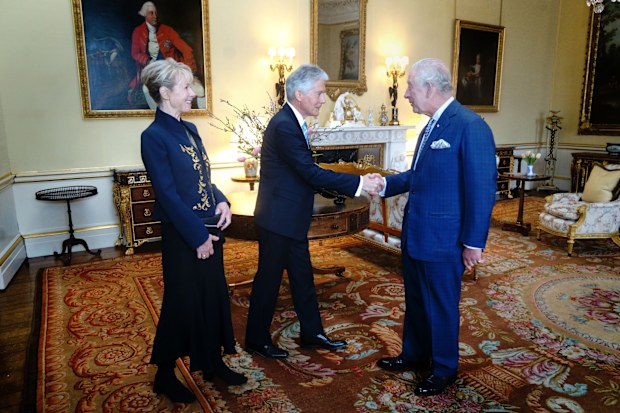 Stephen Smith and King Charles