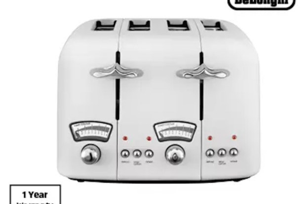Aldi DeLonghi Argento toaster