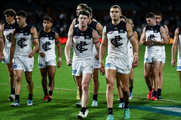 AFL news 2025: Carlton's leadership group, including Patrick Cripps and ...