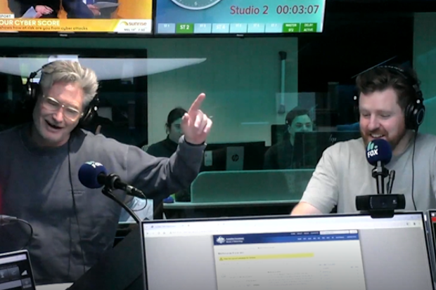David Hughs getting angry about his Logie invite snub