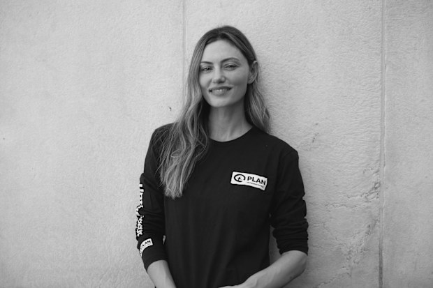 Phoebe Tonkin, Australian actress and Plan International Australia Ambassador.