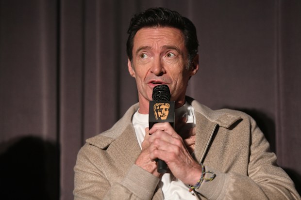 LOS ANGELES, CALIFORNIA - DECEMBER 07: Hugh Jackman attend the "Song Sung Blue" BAFTA Screening at DGA Theater Complex on December 07, 2025 in Los Angeles, California.  (Photo by Alberto E. Rodriguez/Getty Images for BAFTA)