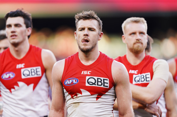 Luke Parker of Sydney could seek a trade after the 2024 season.
