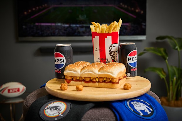 KFC Popcorn Chicken Slab