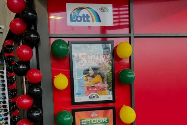 A Gold Coast local is a multi-millionaire but doesn't yet know.Somebody from the area - or who was visiting -scooped more than $2.5 million in the weekend's Saturday Gold Lotto draw