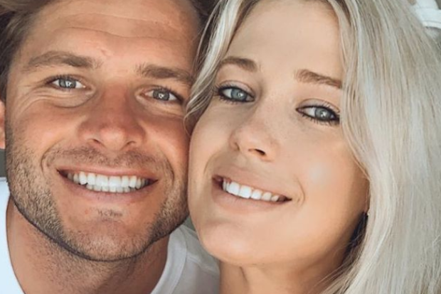 Amelia Spencer and fiance Greg Mallett