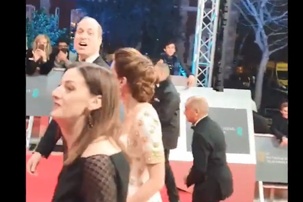 Prince William's priceless reaction to fan's comment on the red carpet