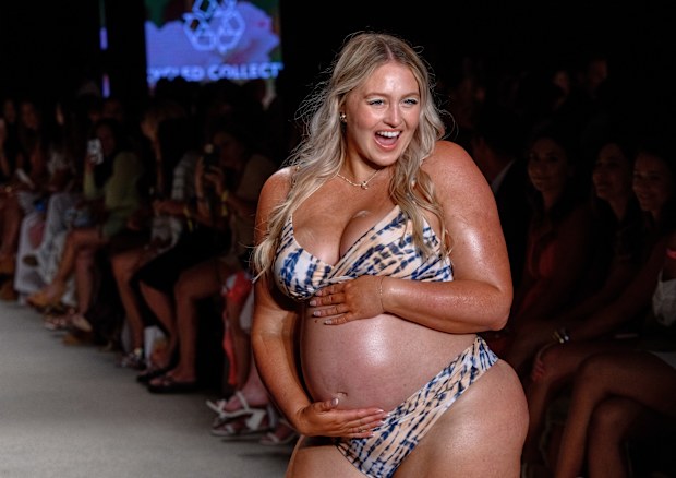 MIAMI BEACH, FLORIDA - JUNE 02: Iskra Lawrence walks the runway at the Cupshe Show during the Paraiso Miami Swim Week at The Paraiso Tent on June 02, 2024 in Miami Beach, Florida. (Photo by Ivan Apfel/Getty Images)