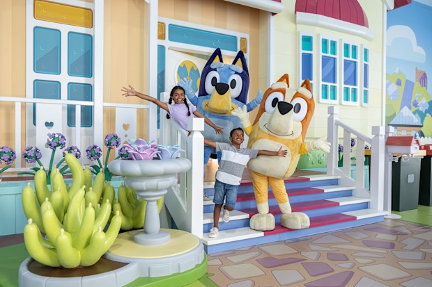 Families are set to flock to Brisbane, Queensland to visit the new Bluey's World.