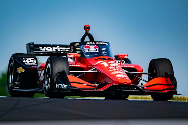 Will Power sits eighth in the IndyCar Series.