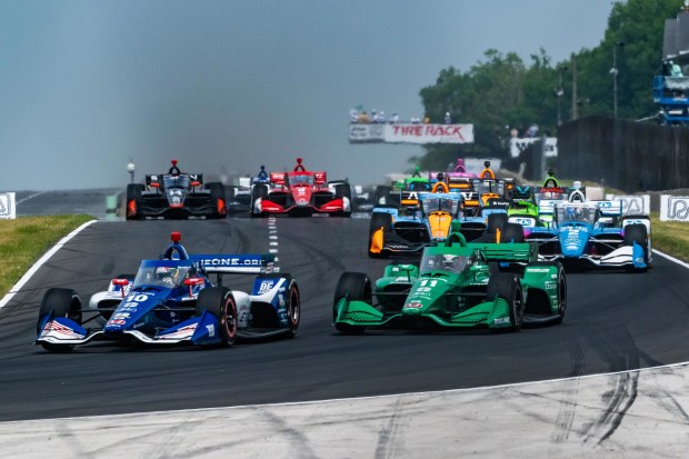 Marcus Armstrong was in contention for a podium at Road America until a bad strategy call.