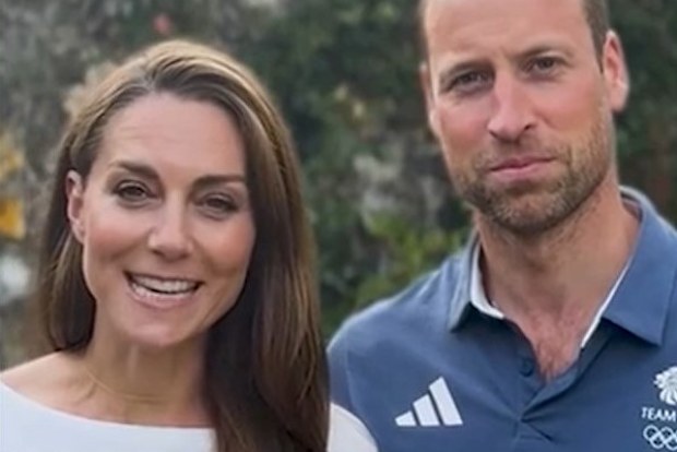 Catherine and William share a message for Team GB athletes